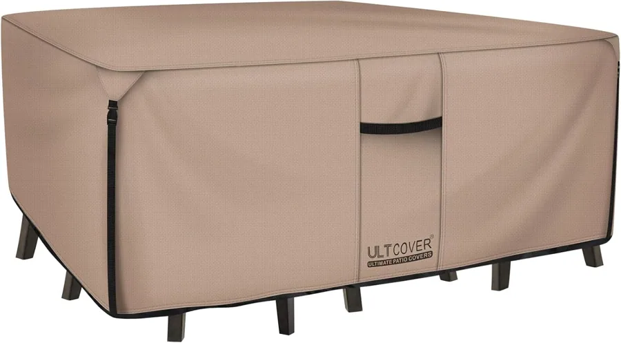Amazon product photo of ULTCOVER Waterproof Patio Furniture Cover 88L x 62W in